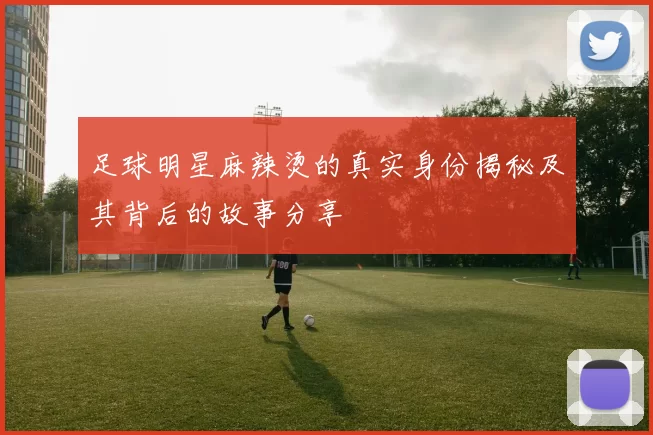 足球明星麻辣烫的真实身份揭秘及其背后的故事分享