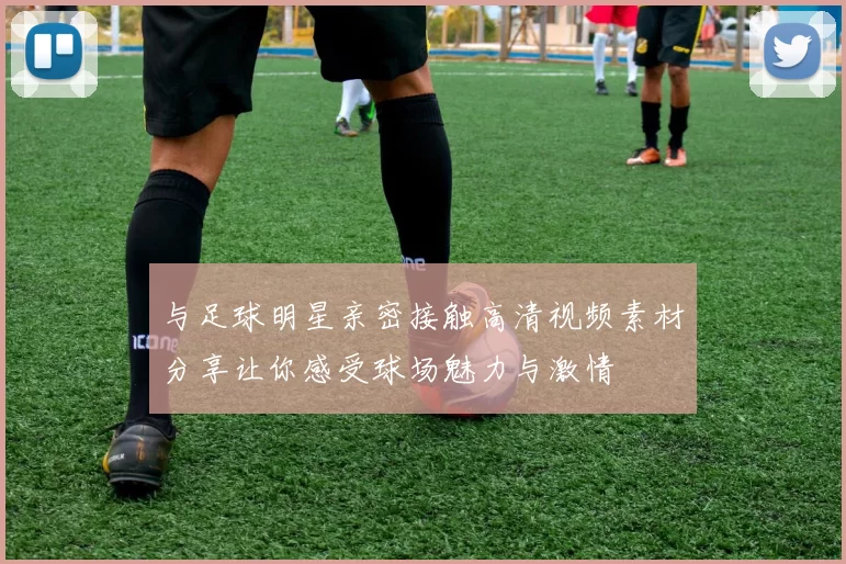 与足球明星亲密接触高清视频素材分享让你感受球场魅力与激情