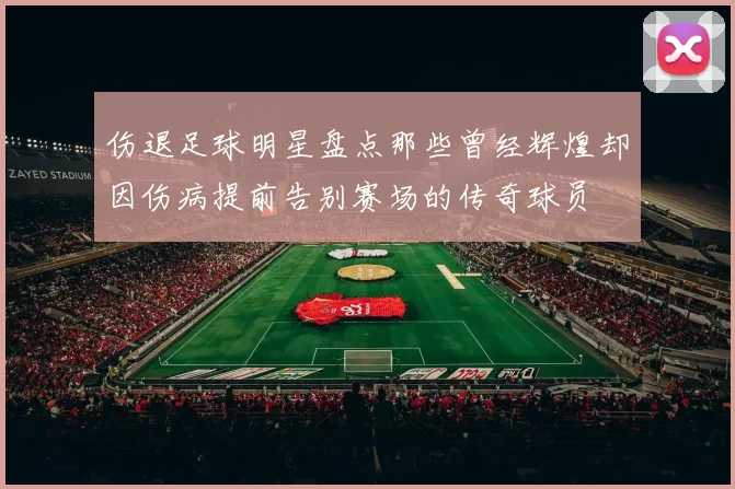 伤退足球明星盘点那些曾经辉煌却因伤病提前告别赛场的传奇球员
